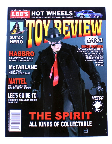 Lee's Toy Review Magazine # 193: The Spirit - all kinds of collectable